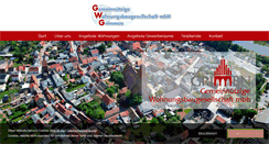 Desktop Screenshot of gwg-grimmen.de